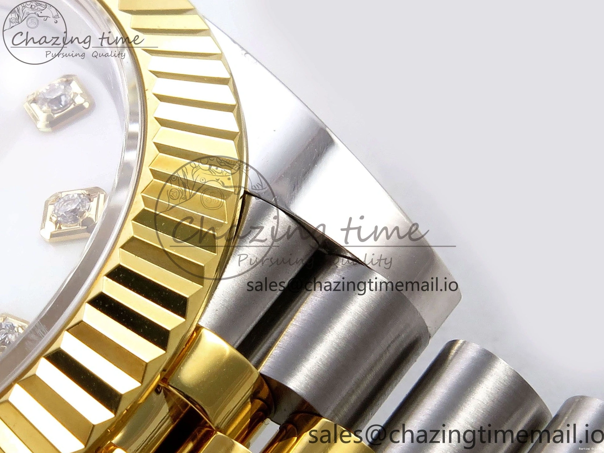 0108 EyeCatching DateJust 41 SS YG ARF 1:1 Best Edition 904L Steel White MOP Dial on Jubilee Bracelet SH3235 (Gain Weight) 1222